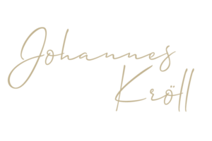 Johannes Kröll Unterschrift
